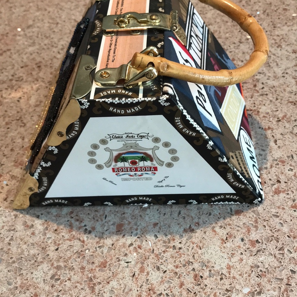 Custom Cigar Box Purse - Picture 2 of 6